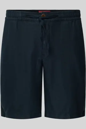Superdry Regular Fit Leinenshorts mit Tunnelzug Modell 