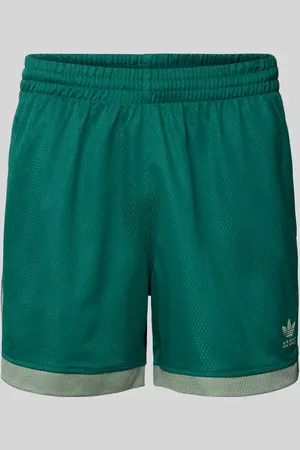 adidas Relaxed Fit Shorts mit Label-Stitching Modell 