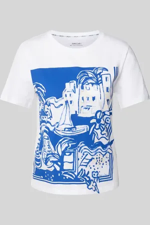 Marc Cain T-Shirt mit Motiv-Print in , Größe 34