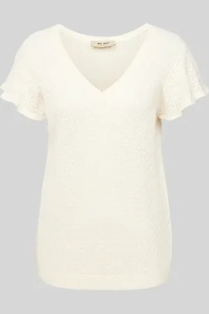 Mos Mosh T-Shirt in Strick-Optik Modell 