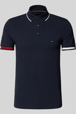 Tommy Hilfiger Slim Fit Poloshirt aus Baumwoll-Elasthan-Mix in , Größe L