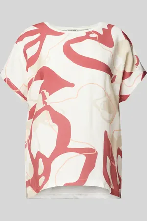 TOM TAILOR Regular Fit T-Shirt aus Viskose und Baumwoll-Modal-Mix in , Größe L