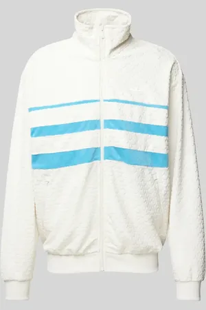 adidas Traininigsjacke mit Strukturmuster in , Größe L