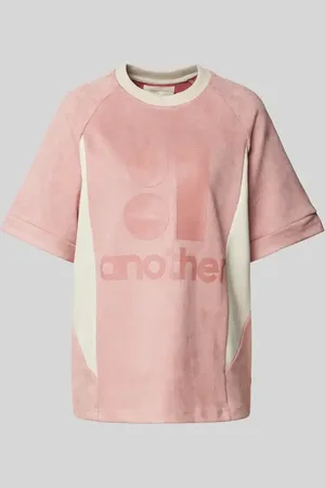 Another Cotton Lab T-Shirt mit Label-Print in , Größe L