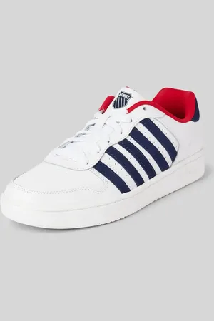 K-Swiss Ledersneaker mit Logo-Print Modell 