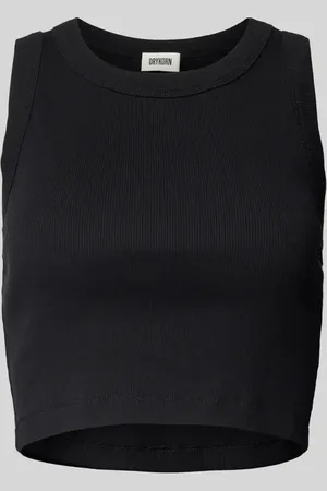 Drykorn Crop Top in Ripp-Optik Modell 