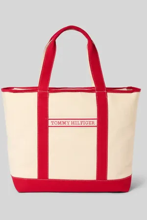 Tommy Hilfiger Strandtasche aus Baumwolle in , Größe 1