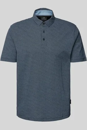 Armani Exchange Poloshirt mit kurzer Knopfleiste in , Größe L