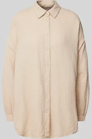 ONLY Oversized Bluse aus reiner Baumwolle Modell 