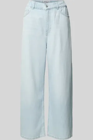 Jake*s Wide Leg Jeans mit elastischem Bund in , Größe 36