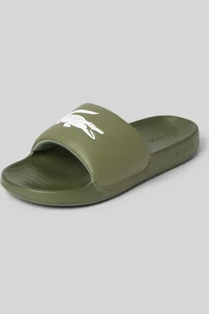 Lacoste Slides mit Label-Detail Modell 