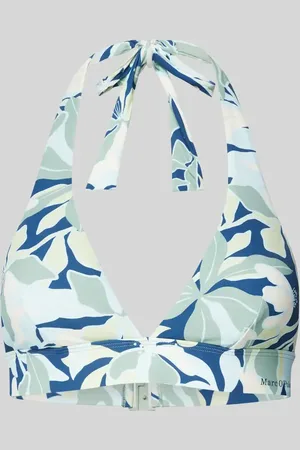 Marc O’ Polo Bikini-Oberteil mit Label Print in , Größe L