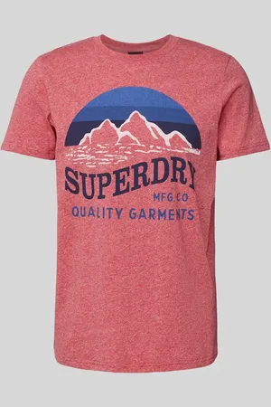 Superdry T-Shirt mit Motiv- und Label-Print Modell 