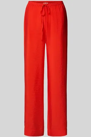 MSCH Straight Leg Stoffhose in Crinkle-Optik Modell 