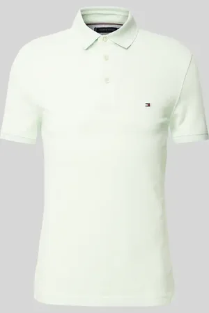 Tommy Hilfiger Slim Fit Poloshirt mit Logo-Stitching Modell 