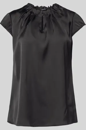 Comma, Blusenshirt mit gelegten Falten in , Größe 34