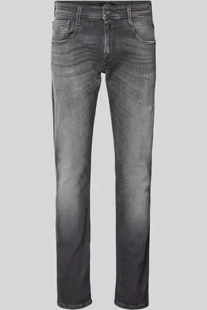 Replay Slim Fit Jeans im Used-Look Modell 
