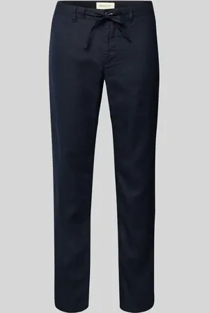 GANT Relaxed Fit Leinenhose mit Tunnelzug in , Größe L
