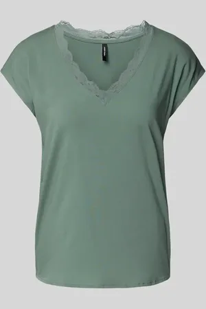 VERO MODA Regular Fit Blusentop mit V-Ausschnitt Modell 