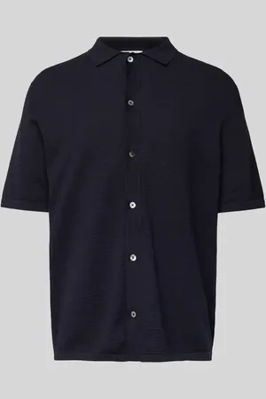 Profuomo Regular Fit Freizeithemd mit Strukturmuster in , Größe L