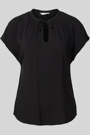 B YOUNG Bluse mit Schlüsselloch-Ausschnitt Modell 