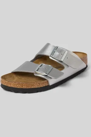 Birkenstock Slides mit Dornschließen Modell 