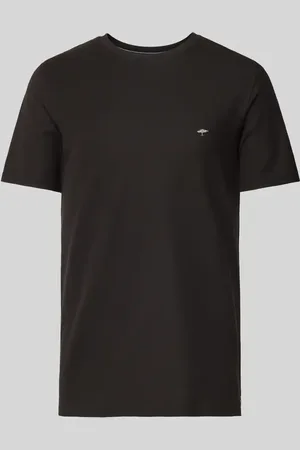 Fynch-Hatton T-Shirt mit Logo-Stitching in , Größe 3XL