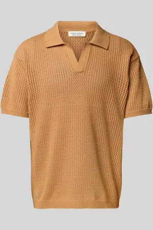 Casual Friday Regular Fit Poloshirt mit Lochmuster Modell 