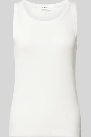 QS by s.Oliver Regular Fit Tank Top aus Baumwoll-Mix in , Größe 38