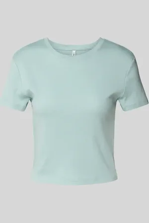 ONLY Slim Fit T-shirt aus reiner Baumwolle Modell 