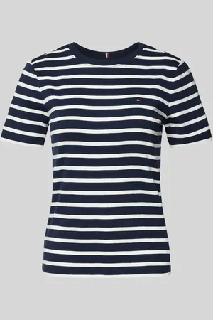 Tommy Hilfiger Slim Fit T-Shirt mit Label-Detail in , Größe L
