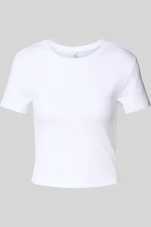 ONLY Slim Fit T-shirt aus reiner Baumwolle Modell 