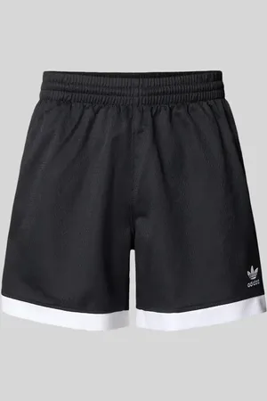 adidas Relaxed Fit Shorts mit Label-Stitching Modell 