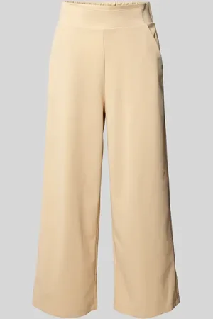soyaconcept Wide Leg Stoffhose mit verkürztem Schnitt Modell 