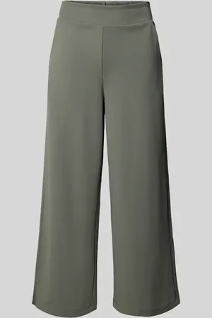 soyaconcept Wide Leg Stoffhose mit verkürztem Schnitt Modell 