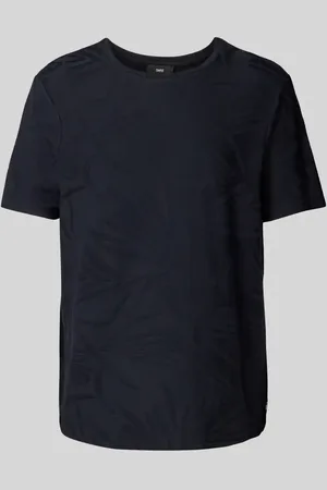 Cinque T-Shirt mit Lyocell-Anteil und Label-Detail Modell 