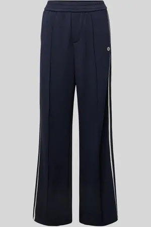 Oui Straight Leg Stoffhose mit fixierten Bügelfalten in , Größe 44