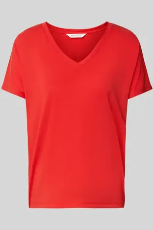 MSCH T-Shirt mit V-Ausschnitt Modell 