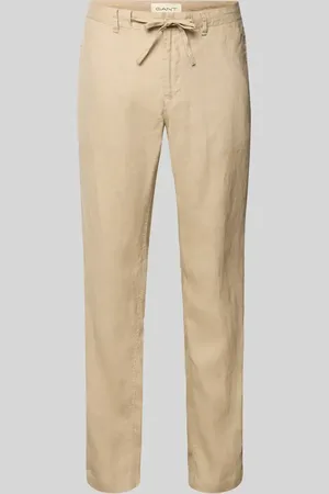 GANT Relaxed Fit Leinenhose mit Tunnelzug in , Größe L