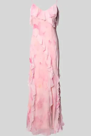 Jake*s Abendkleid mit Volants in , Größe 32