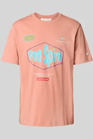 Champion T-Shirt mit Label-Details in , Größe L