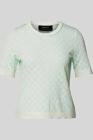 Marc Cain T-Shirt in Strick-Optik in , Größe 40