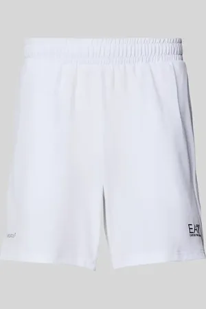 EA7 Sweatshorts mit elastischem Bund in , Größe L