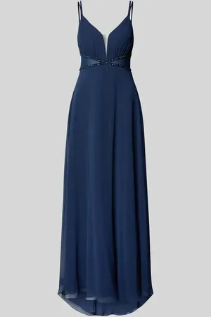 Jake*s Abendkleid mit Ziersteinbesatz in , Größe 32