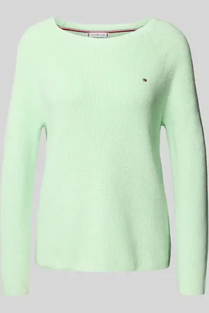 Tommy Hilfiger Regular Fit Strickpullover aus reiner Baumwolle in , Größe XL