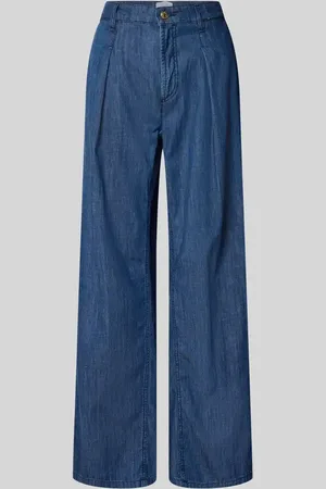 Cambio Wide Leg Jeans mit Bundfalten Modell 