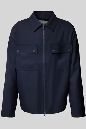WoodWood Hemdjacke mit Zweiwege-Reißverschluss in , Größe L
