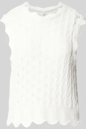 ONLY Regular Fit Stricktop aus Baumwoll-Mix Modell 