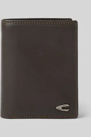 Camel Active Lederportemonnaie mit Logo-Applikation Modell 