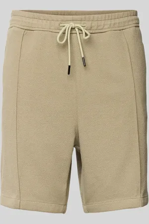 HUGO BOSS Sweatshorts mit Label-Print Modell 